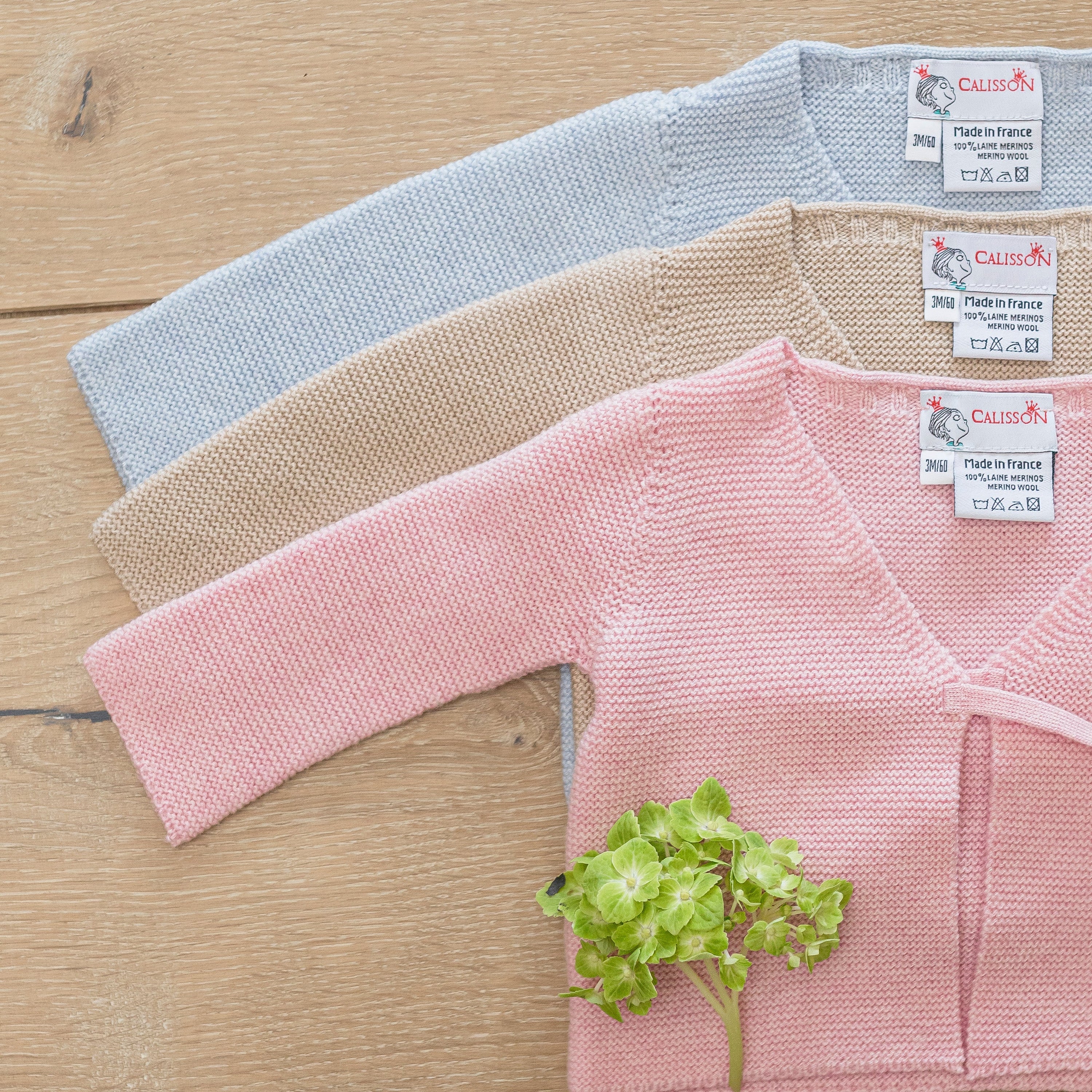Little Royals Baby the Tie-Front Sweater - Pink