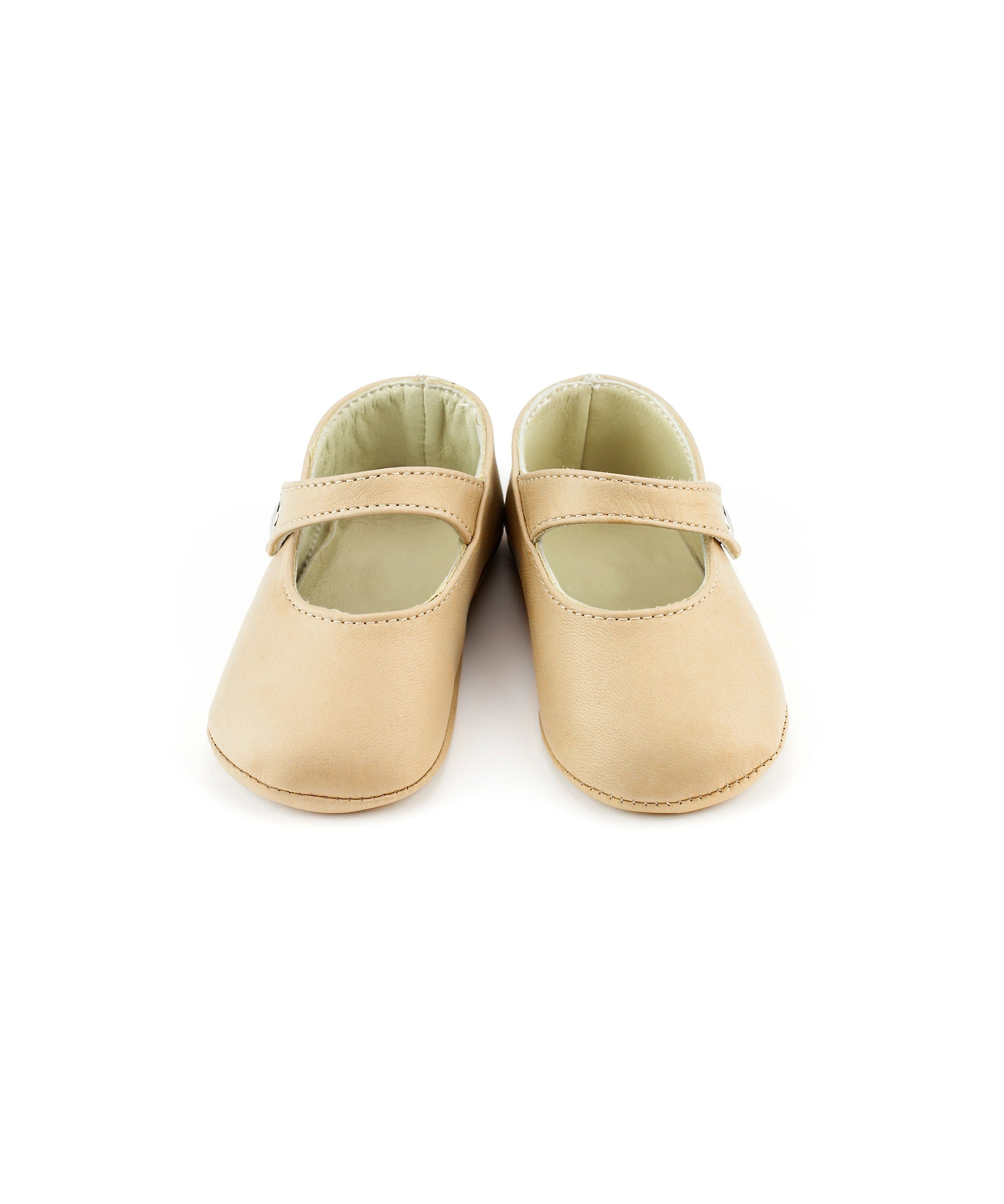 Little Royals Leather Booties Matilde - Beige