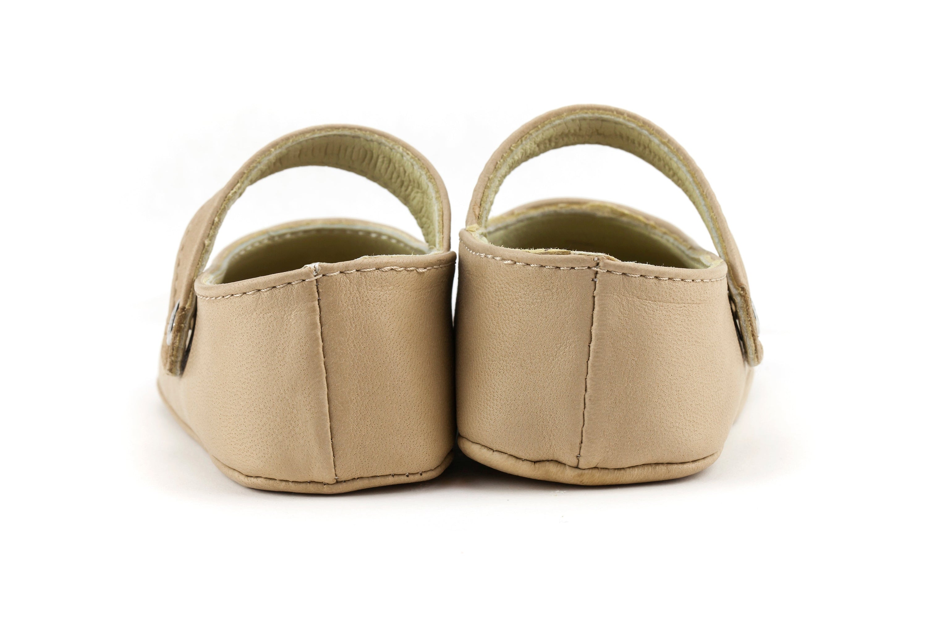 Little Royals Leather Booties Matilde - Beige